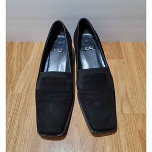 Stuart Weitz Suede Block Heel Shoes 6